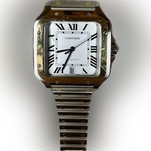 Cartier De Santos XL Two-Tone